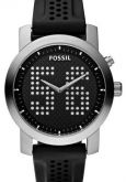Relógio Fossil Big Tic Black Silicone - BG2219